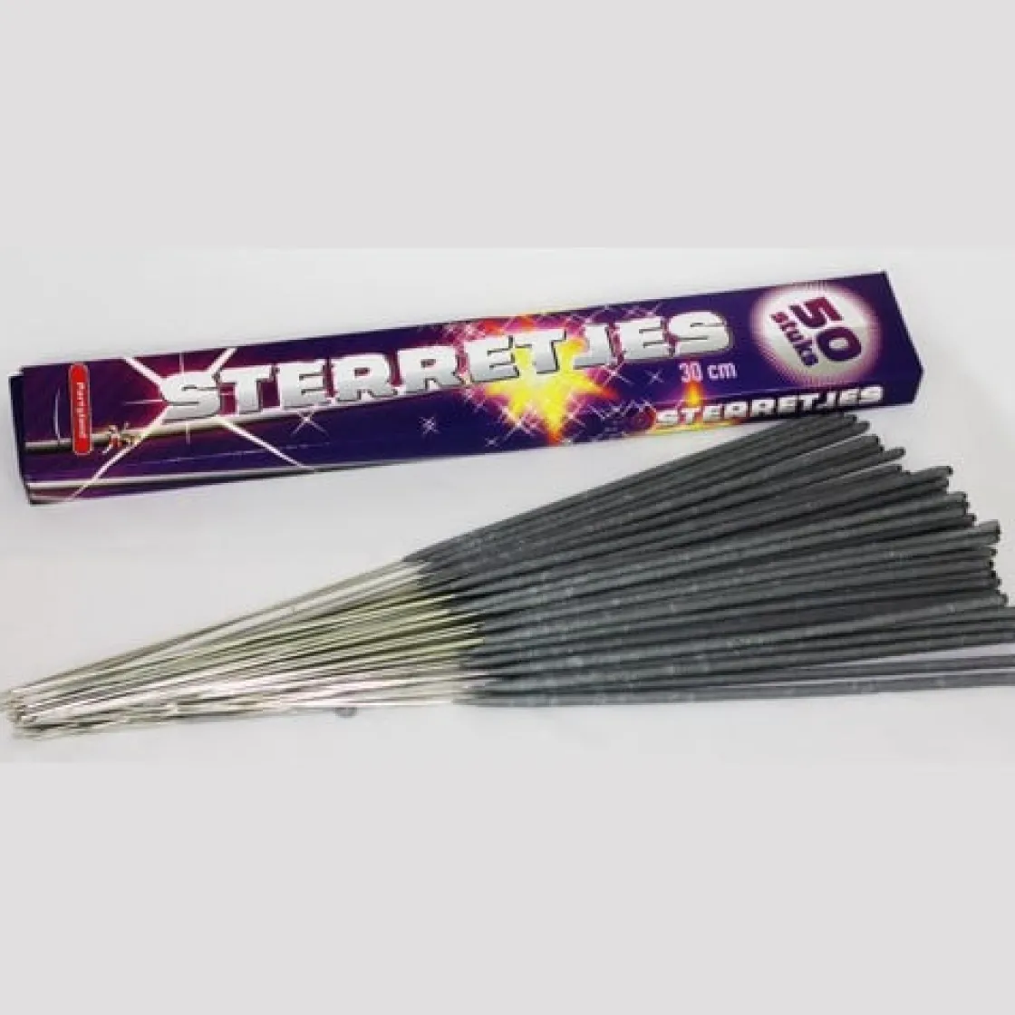 Overig Vuurwerk Sterretjes 30cm 50st.* Ijsprikkers|Kaarsjes En Vuurwerk