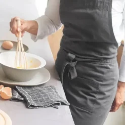 Walra Keukenschort Off Black* Schorten En Sloven