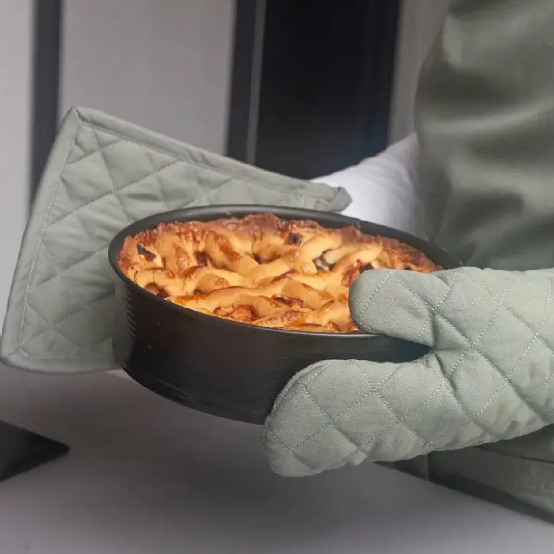 Walra Ovenwant Legergroen* Ovenwanten En Handschoenen