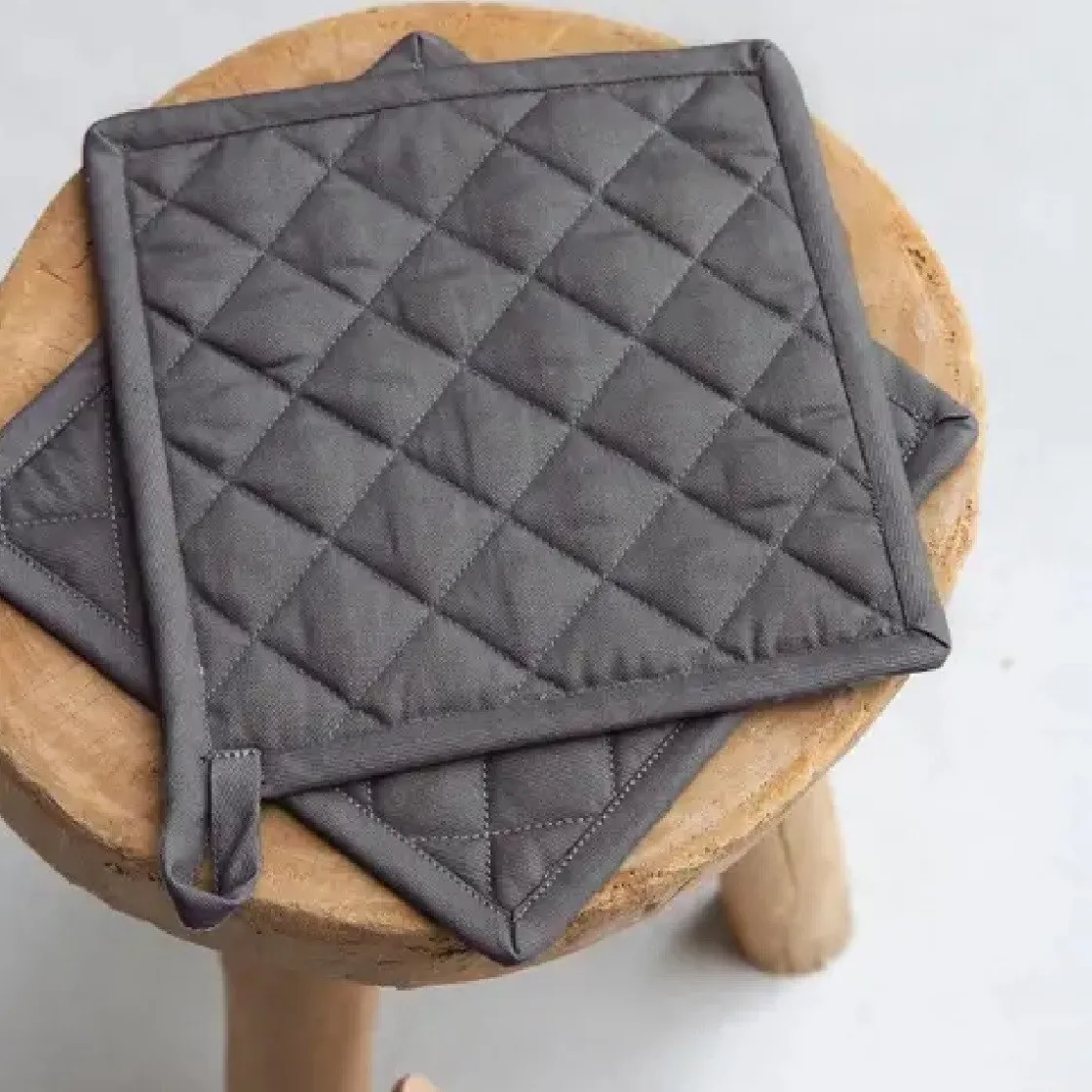 Walra Pannenlap Off Black Set/2* Ovenwanten En Handschoenen