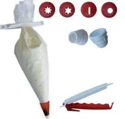 Overig Wegwerp Spuitjes- spuitzakken (34cm) set/17* Spuitzakken