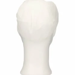 CMT Wegwerppet Wit met Klep 100st.* Hoofddeksels