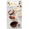 Wilton Chocolademal Holvorm Bakjes Ovaal (3x)* Hol Vormen