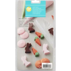 Wilton Chocolademal Wortel & Mini Konijn (24x)* Figuur Mallen