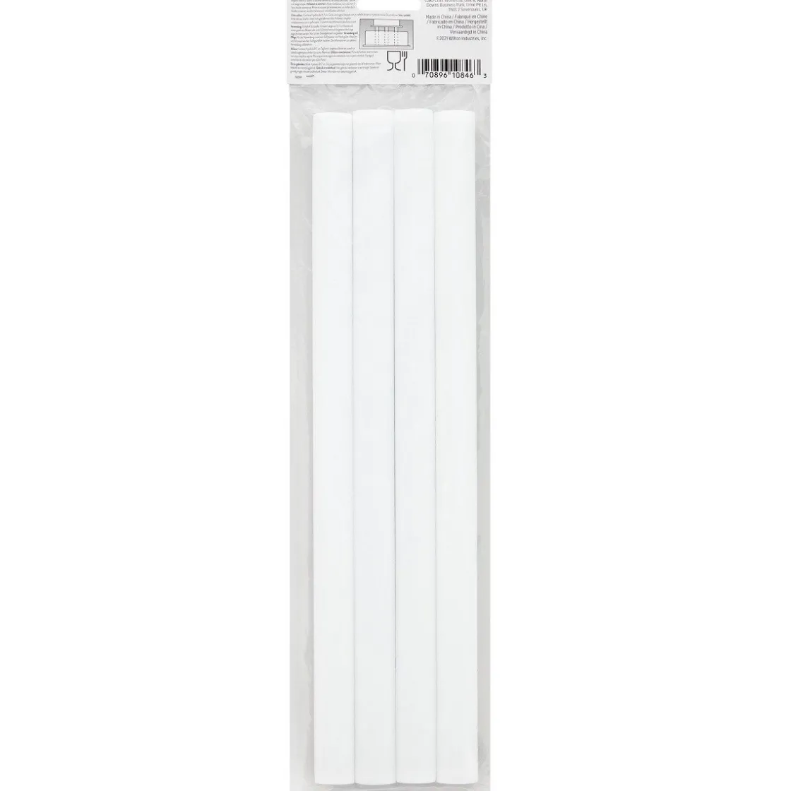 Wilton Dowel Rods Plastic 32cm / 4st.* Dowels En Pilaren|Bakhulpmiddelen