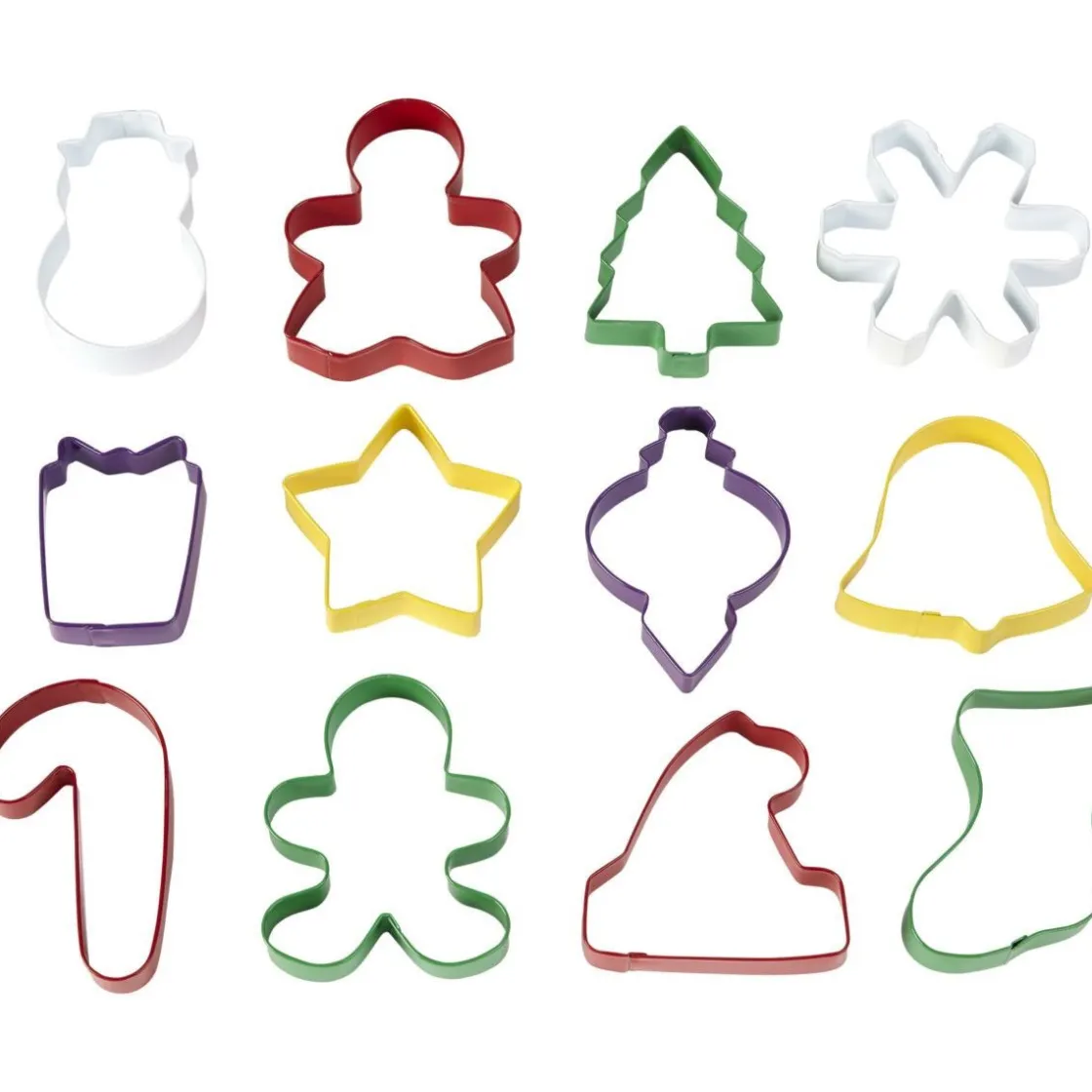 Wilton Koekjes Uitsteker Kerst Set/12* Figuur Stekers