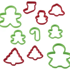 Wilton Koekjes Uitsteker Kerst Set/10*** Figuur Stekers