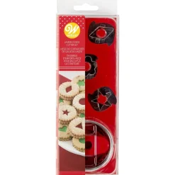 Wilton Linzer Kerst Koekjes Uitsteker Set/7*** Figuur Stekers