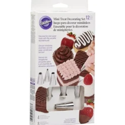 Wilton Mini Treats Spuitmondjesset/12*** Spuitmondjes