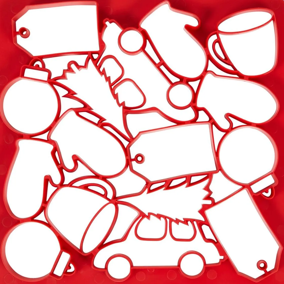 Wilton Multi-Koekjesuitsteker Kerst*** Figuur Stekers