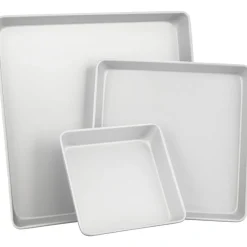 Wilton Performance Taartpan Vierkant 20-35-40cm Set/3* Vierkante Bakvormen