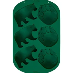 Wilton Siliconen Bakvorm Wilde Beren *** Ijs En Dessert Vormen|Bakvormen Siliconen