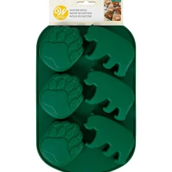 Wilton Siliconen Bakvorm Wilde Beren *** Ijs En Dessert Vormen|Bakvormen Siliconen