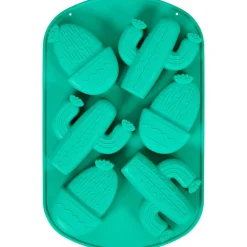 Wilton Siliconen Bakvorm Cactus (6)*** Bakvormen Siliconen|Ijs En Dessert Vormen