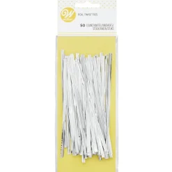 Wilton Sluitclips Zilver 7,5cm 50st.* Zakken