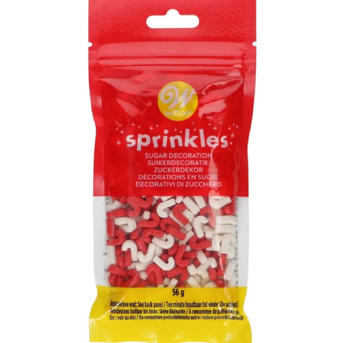 Wilton Sprinkles Zuurstokjes 56g* Eetbare Strooisels