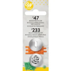 Wilton Spuitmondje Set #047 #233* Spuitmondjes