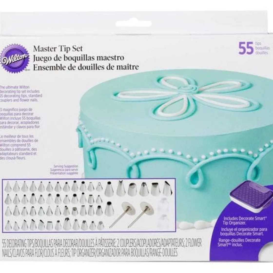 Wilton Spuitmondjes set 55 stuks* Spuitmondjes