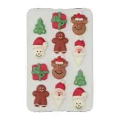 Wilton Suikerdecoratie Kerst 12st.* Figuur Decoraties