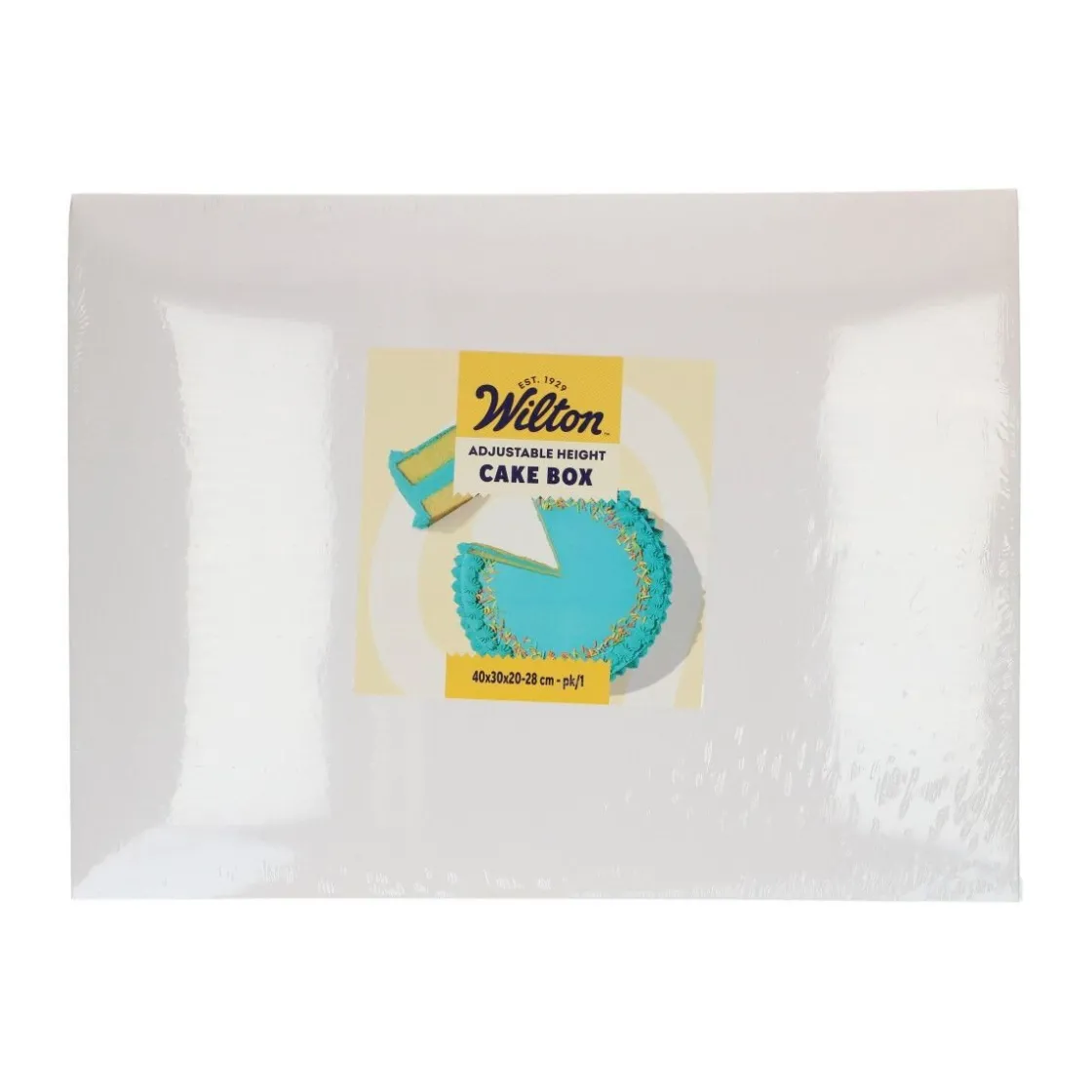 Wilton Taartdoos Verstelbare Hoogte 40x30x20-28cm* Taartdozen