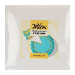 Wilton Taartdoos Verstelbare Hoogte 25x25x20-28cm* Taartdozen