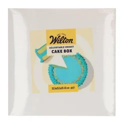 Wilton Taartdoos Verstelbare Hoogte 25,5x25,5x25-33cm* Taartdozen