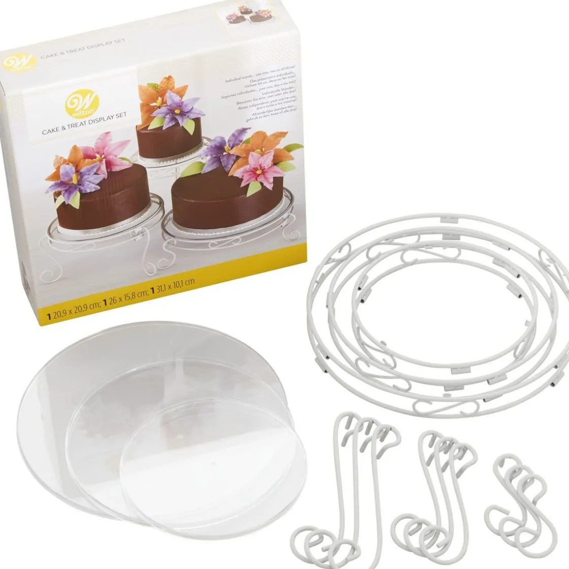 Wilton Taartstandaard Klassiek* Complete Standaarden