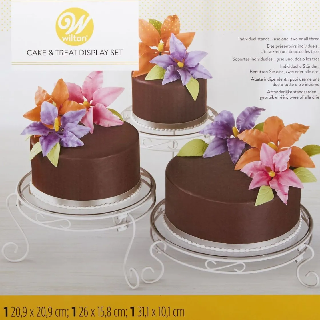 Wilton Taartstandaard Klassiek* Complete Standaarden