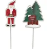 Wilton Taarttoppers Kerstman Set/12* Ijsprikkers|Prikkers En Ringen