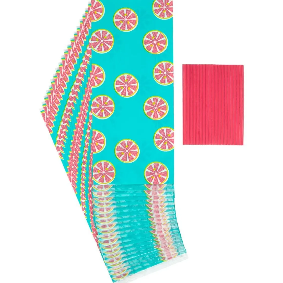 Wilton Traktatiezakjes Fruit 20st*** Chocolade Verpakkingen|Zakken