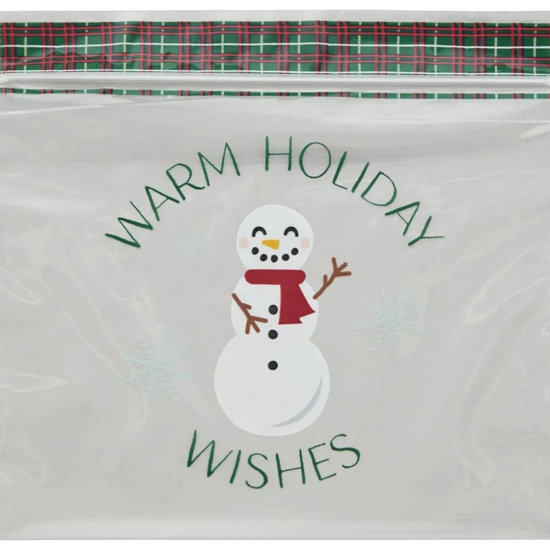 Wilton Traktatiezakjes Hersluitbaar Sneeuwpop 20st* Chocolade Verpakkingen|Zakken