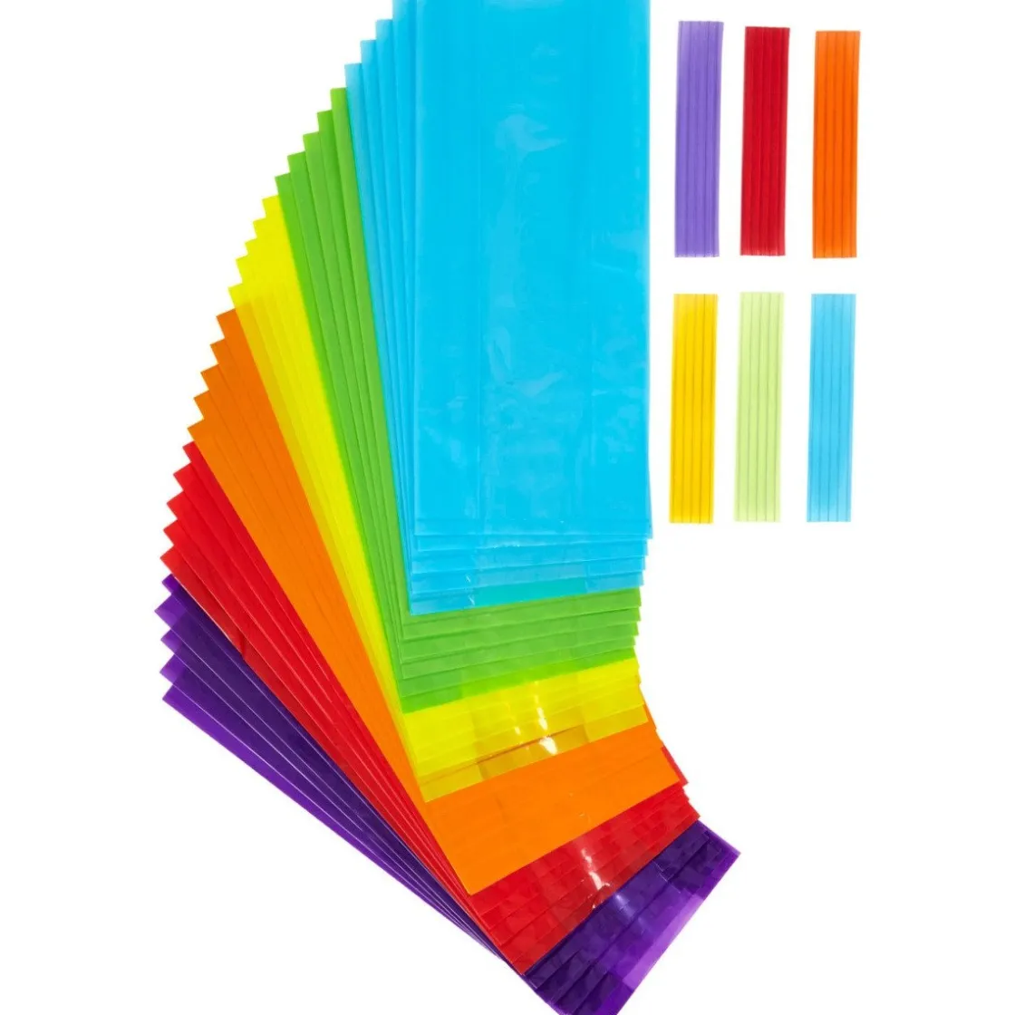 Wilton Traktatiezakjes Kleuren 30st* Zakken