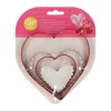 Wilton Uitsteker Nesting Hart Set/4* Figuur Stekers