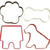 Wilton Uitsteker Set Hond 4st*** Figuur Stekers