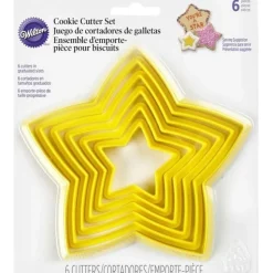 Wilton Uitsteker Set Sterren 6st* Figuur Stekers