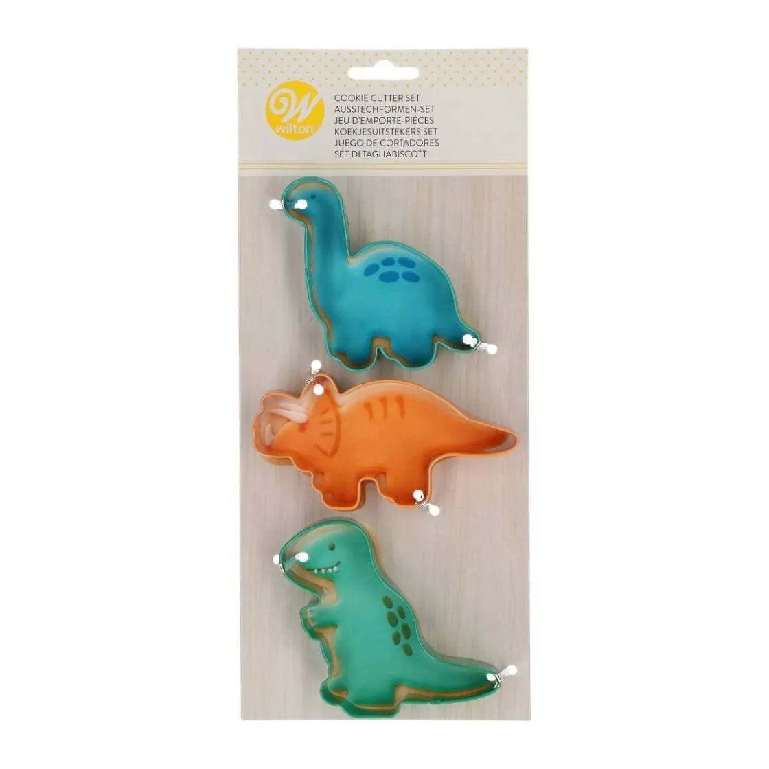 Wilton Uitstekers Dinosaurus Set/3* Figuur Stekers