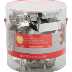 Wilton Uitstekers Kerst Assortiment Set/18* Figuur Stekers