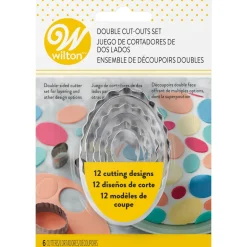 Wilton Uitstekers Ovaal Dubbelzijdig Set/6* Figuur Stekers