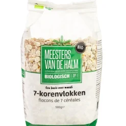 De Halm Zeven Korenvlokken Biologisch 500g* Zaden, Granen, Noten En Vruchten
